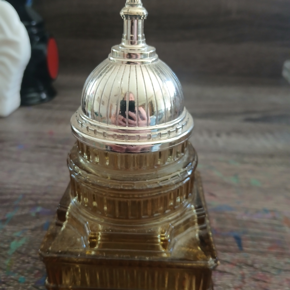 !!Avon Capitol Building Bottle.